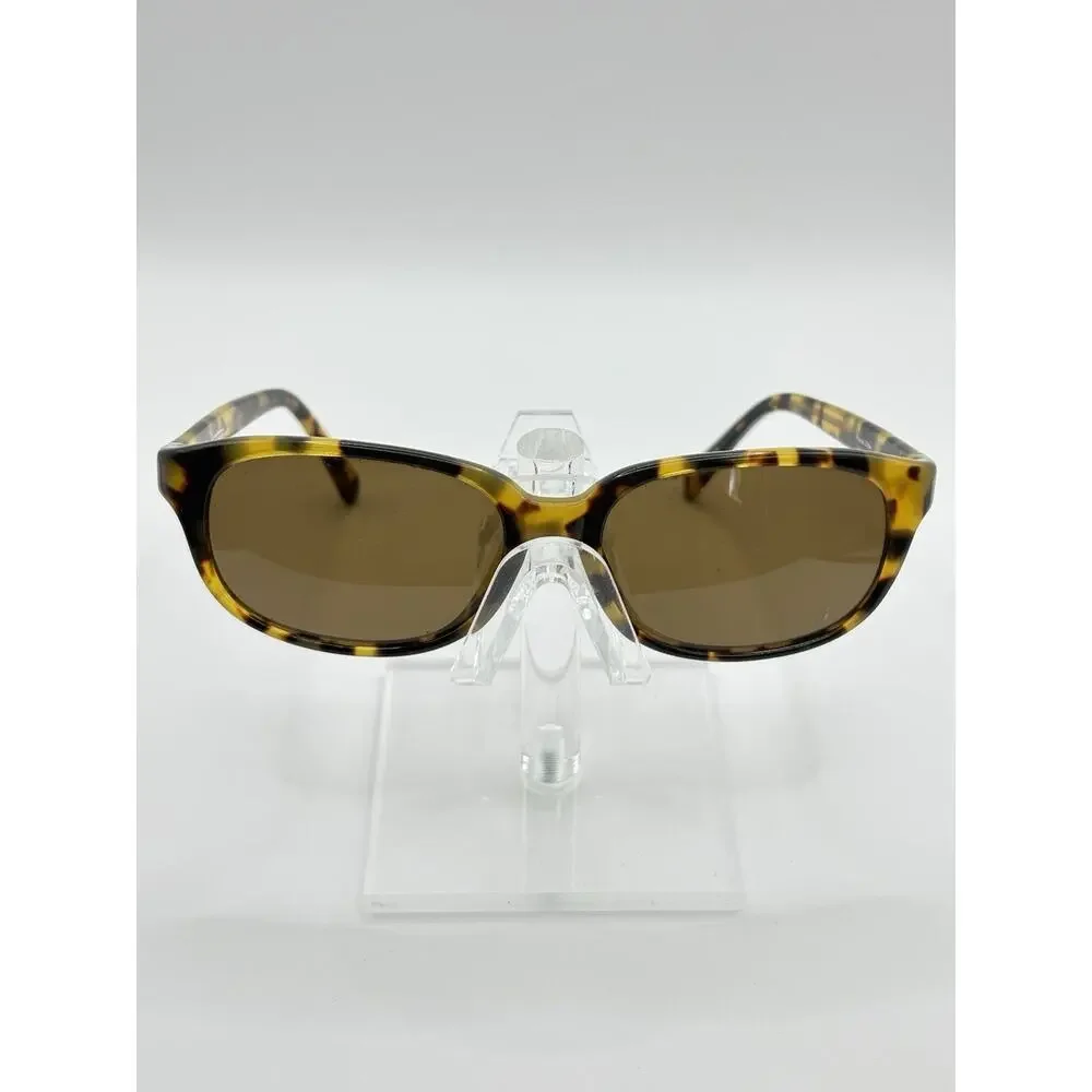 Talbots Oval Sunglasses Tortoise Brown Lenses Womens
